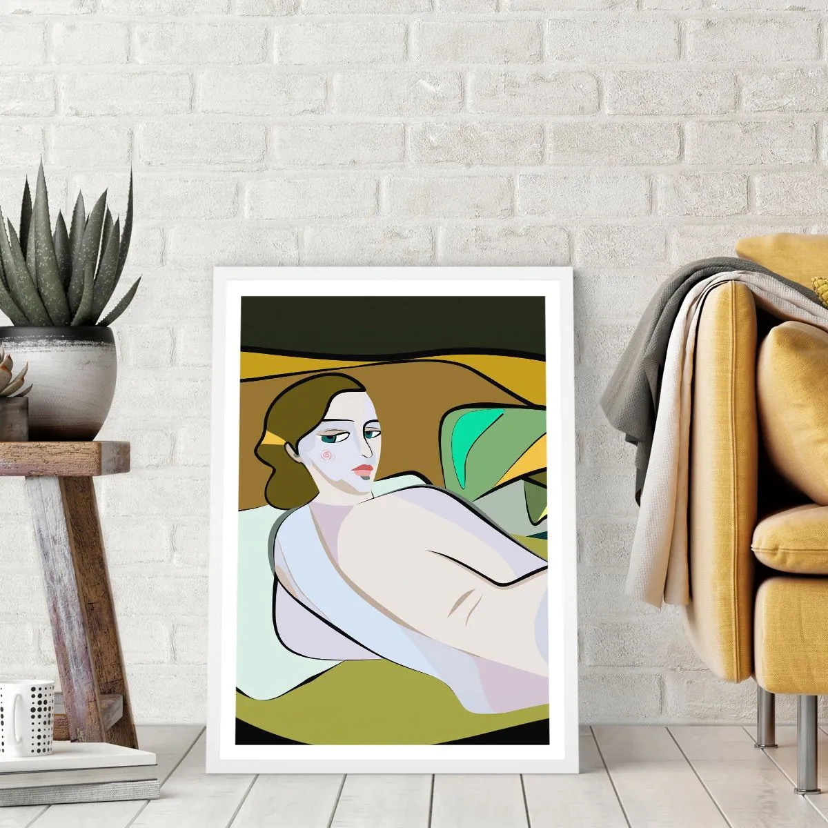 Poszter fekete keretben - Intim portré - 70x100 cm