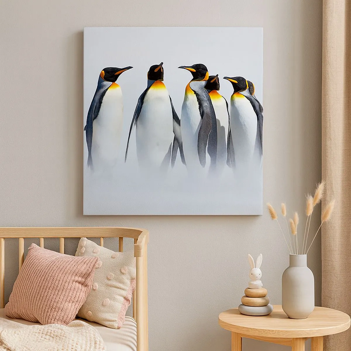 Vászonkép - Találkozás éjszakai ruhában - 30x30 cm