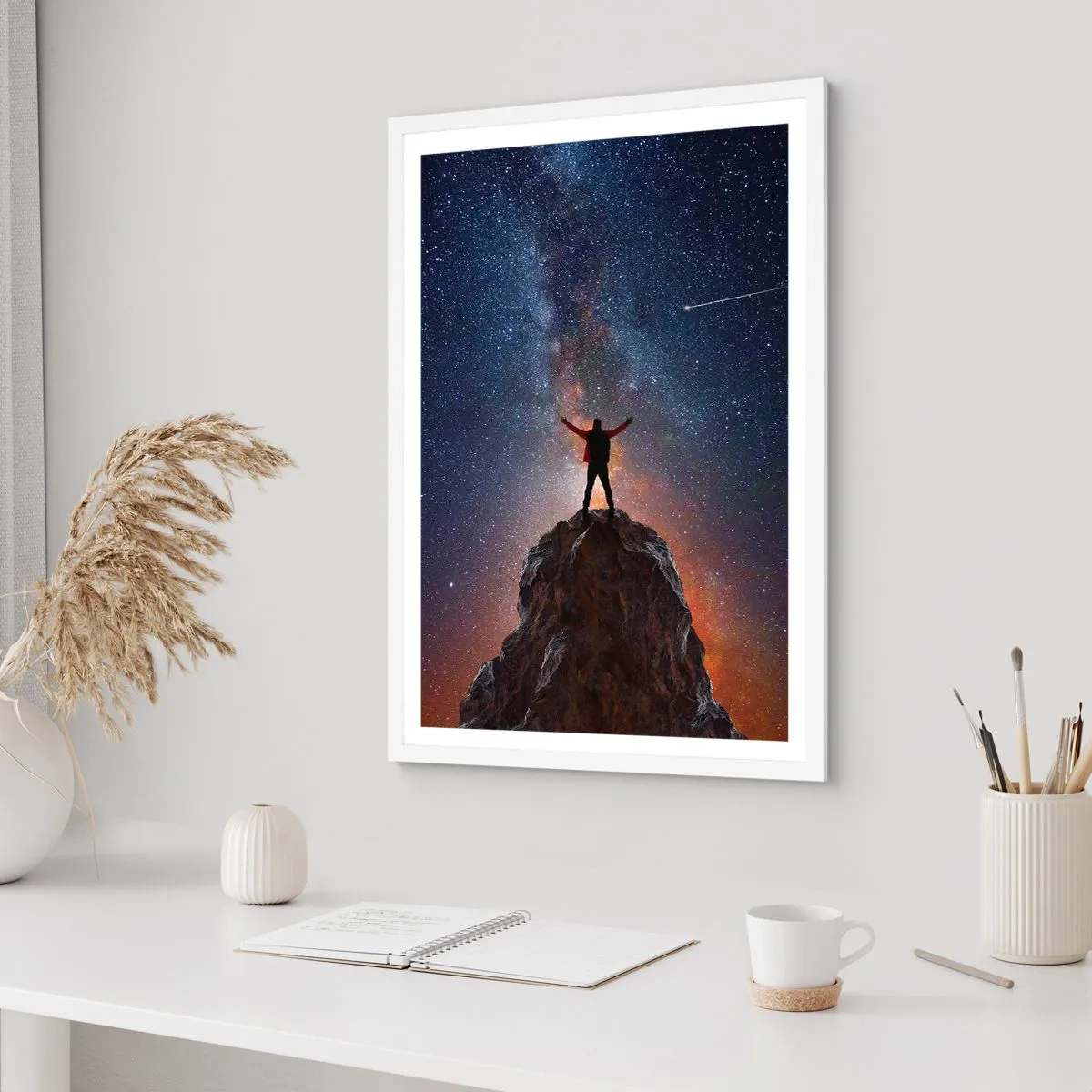 Poszter fekete keretben - Az erő velem van! - 70x100 cm