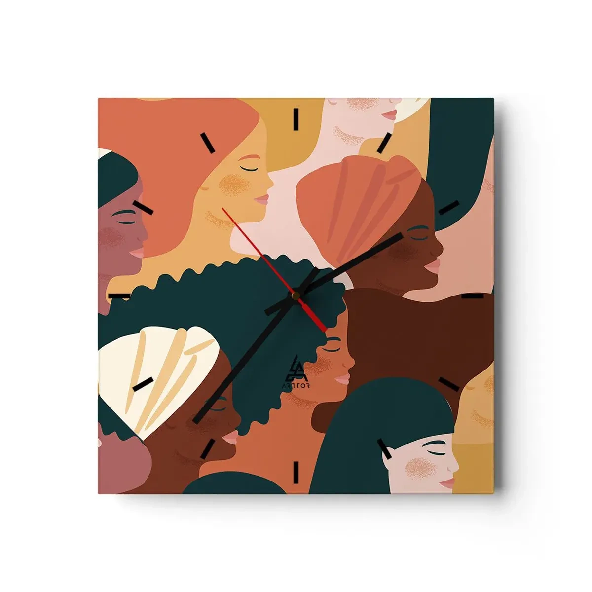 Falióra, Óra - Csak a nőiesség - 40x40 cm