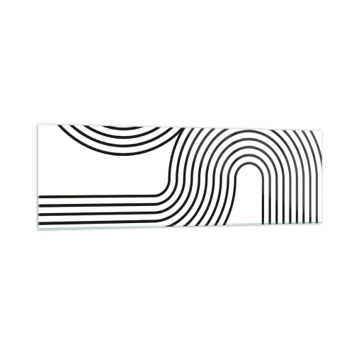 Üveg kép - Egy ívben - 160x50 cm