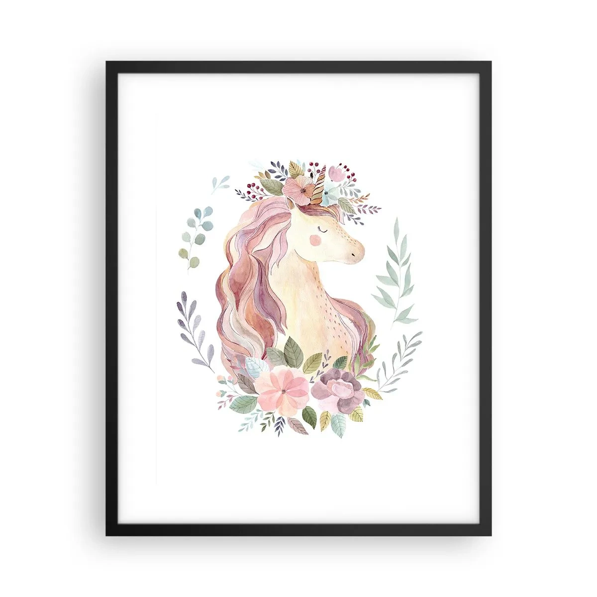 Poszter fehér keretben - Meghívás a tündérmesék világába - 40x50 cm