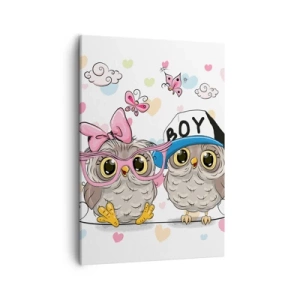 Vászonkép - Szeressük egymást! - 50x70 cm