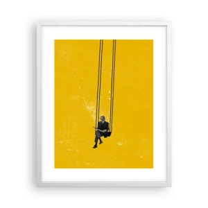 Poszter fekete keretben - Egy nap, mint a többi - 40x50 cm