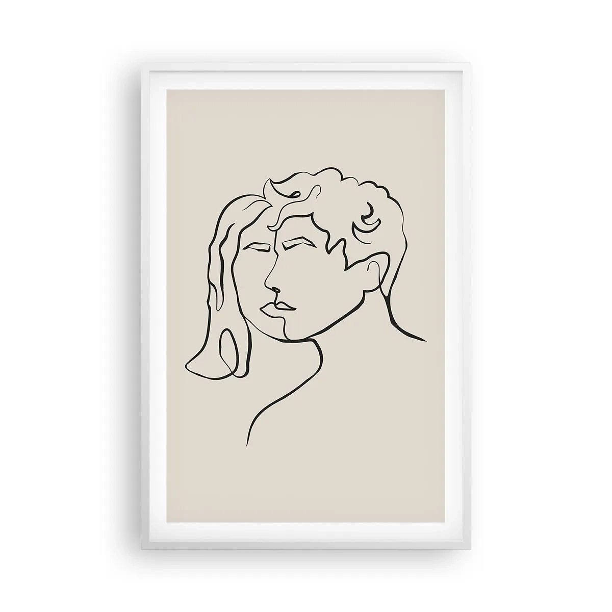 Poszter fekete keretben - És egységgé vált - 61x91 cm