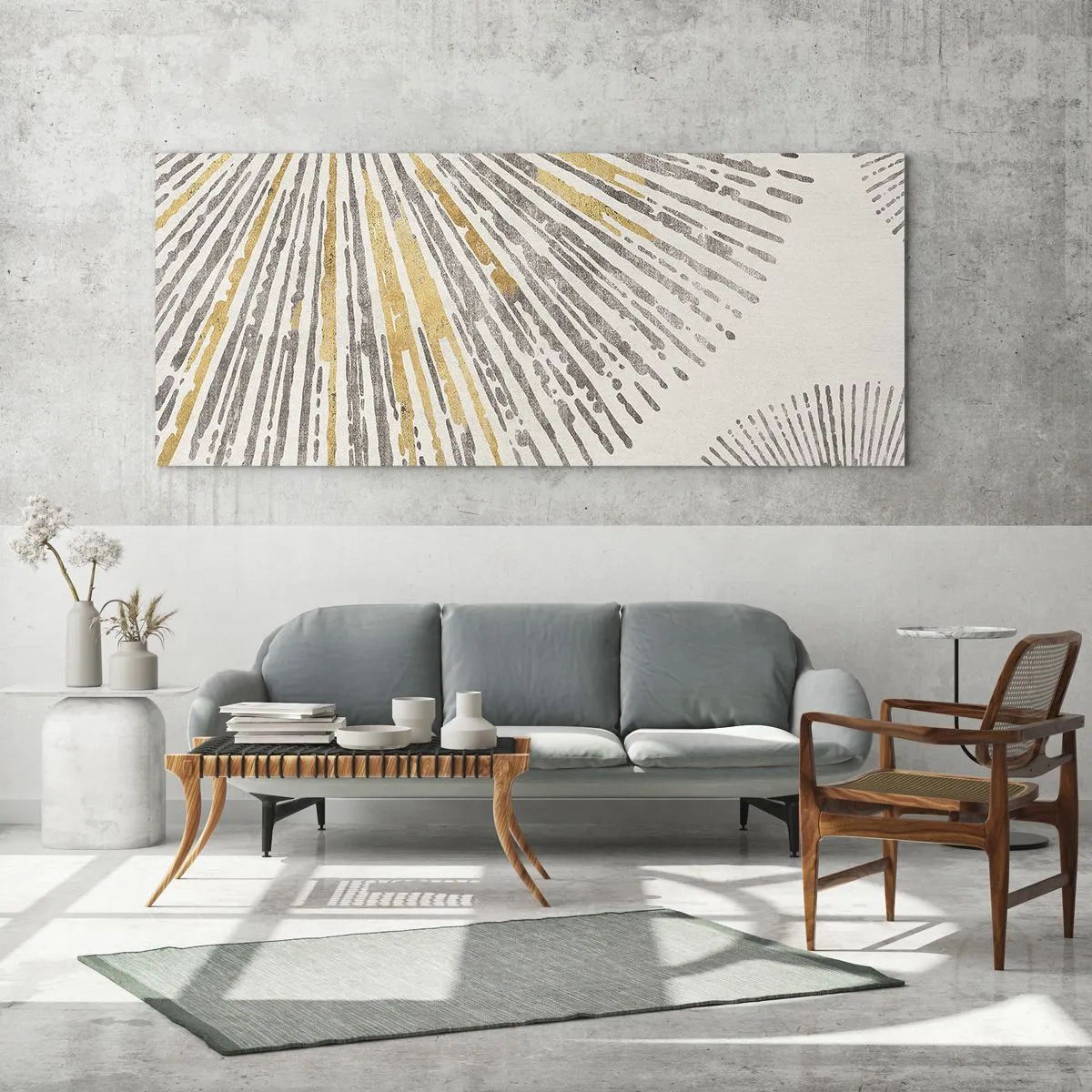 Üveg kép - A sugár szépsége - 100x40 cm