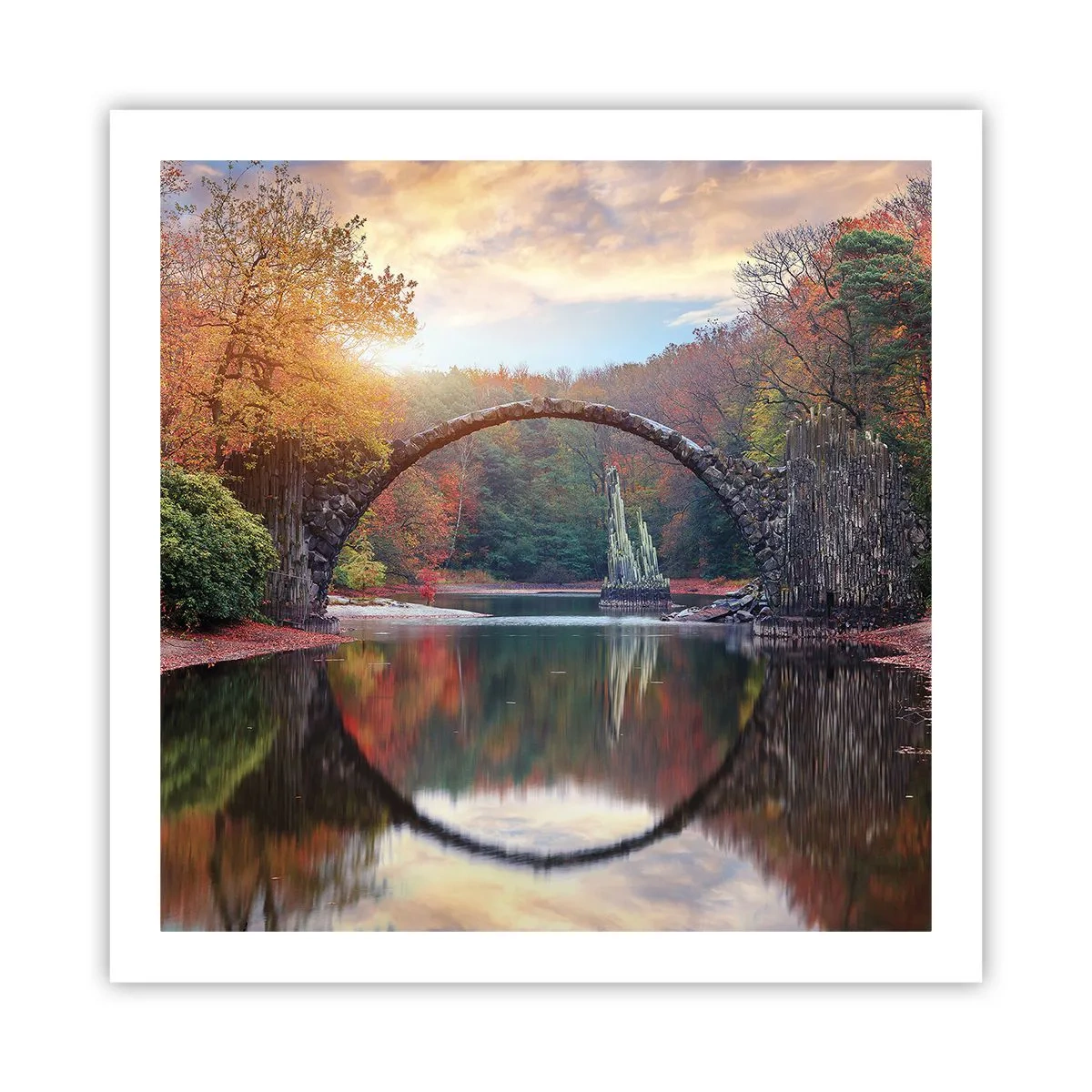 Poszter - A tükör másik oldalán - 60x60 cm