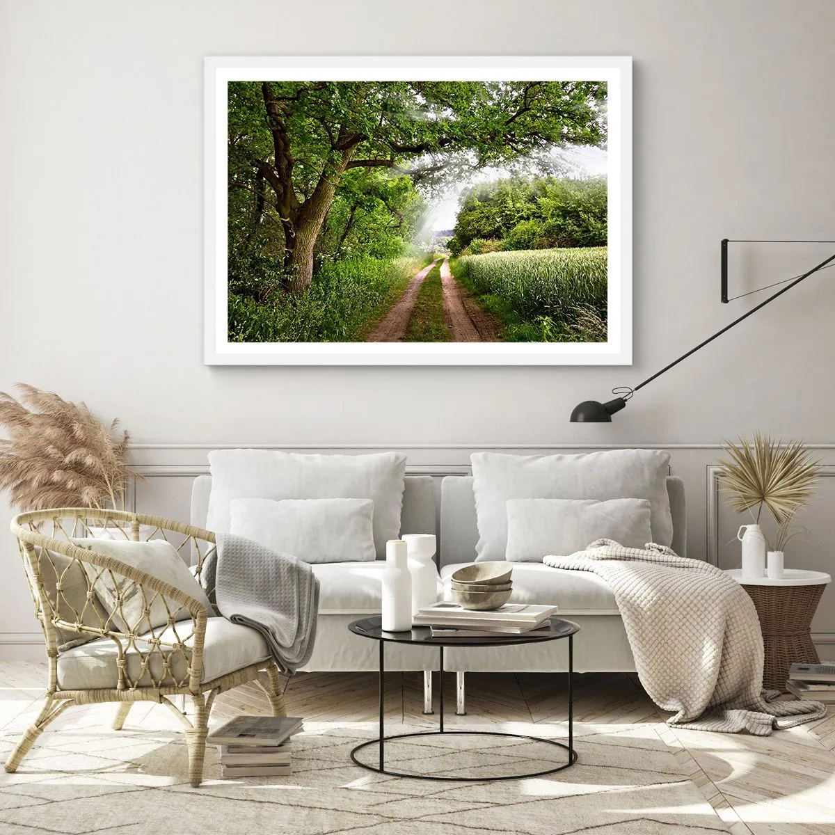 Poszter fekete keretben - Et in Arcadia ego - 70x50 cm