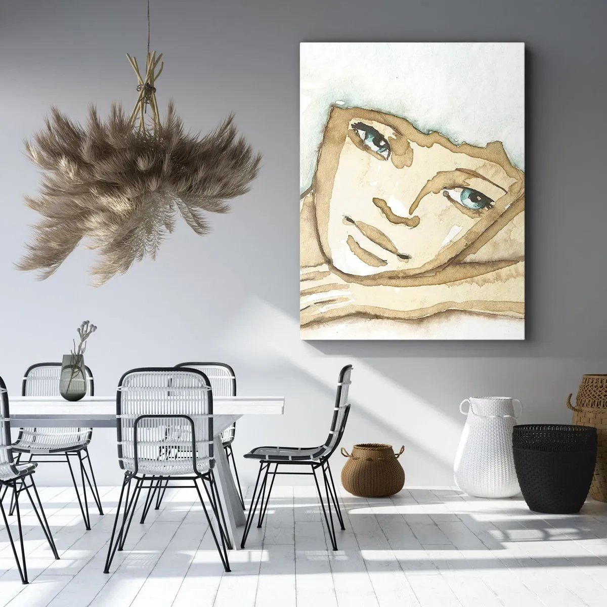 Vászonkép - A csendből nő ki a költészet fája - 50x70 cm
