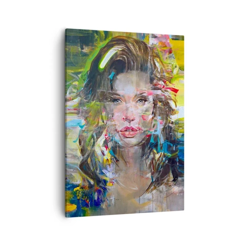Vászonkép - A levegő függöny mögött - 50x70 cm