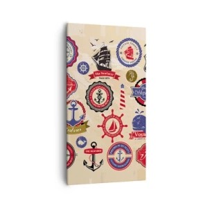 Vászonkép - Vitorlás testvériség - 55x100 cm