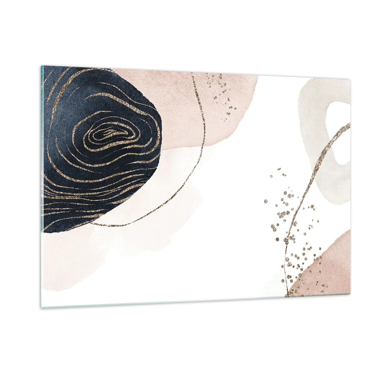 Üveg kép - Minden folyik - 120x80 cm