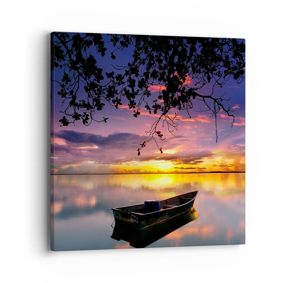 Vászonkép - „Úgy tűnik, az ég közepén lógsz...” - 40x40 cm