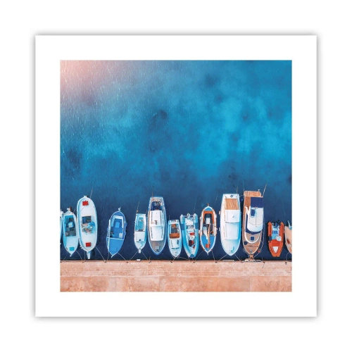 Poszter - Egy sorban - 40x40 cm