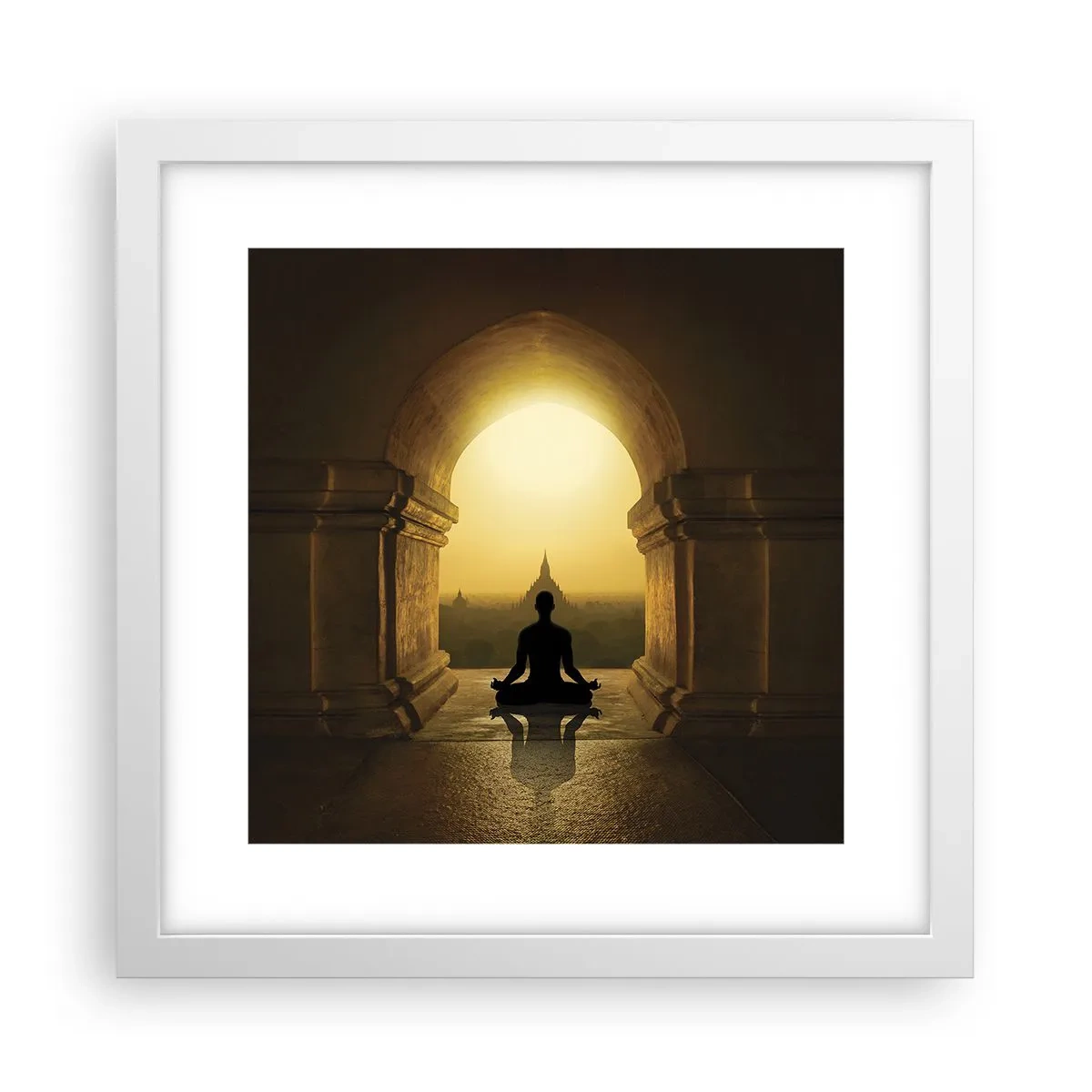 Poszter fekete keretben - Teljes harmónia - 30x30 cm