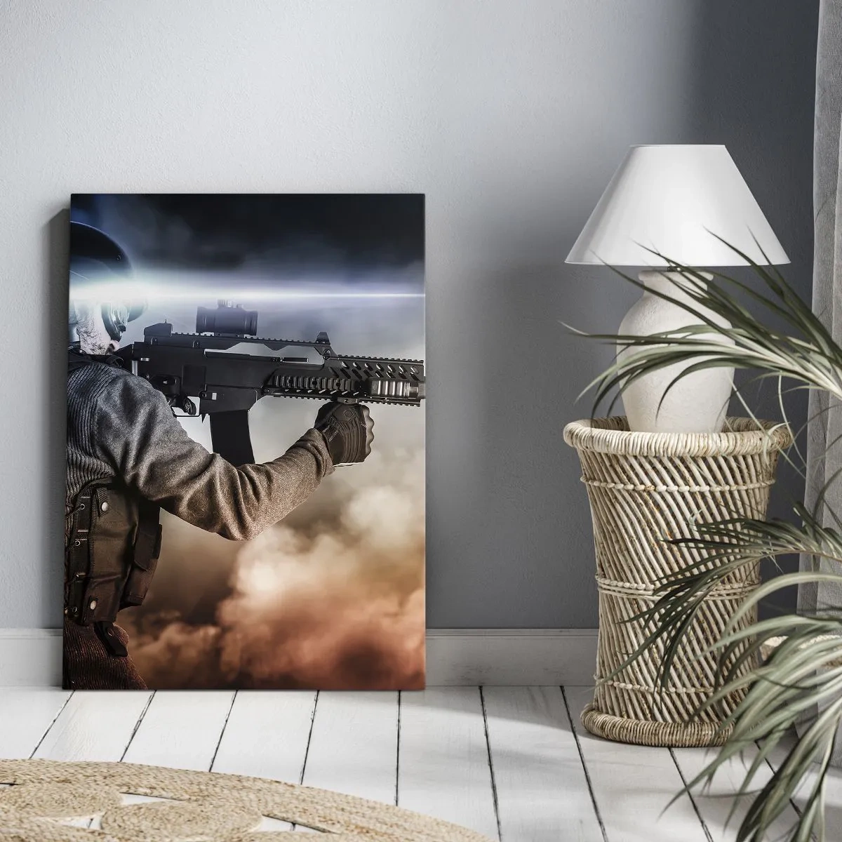 Vászonkép - Egyszerűen egy hős - 55x100 cm