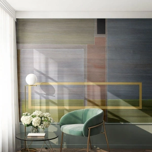 Fotótapéta Premium Sand - Egyszerűen és nyugodtan - Absztrakció, Modern művészet, Téglalapok - 250x175 cm