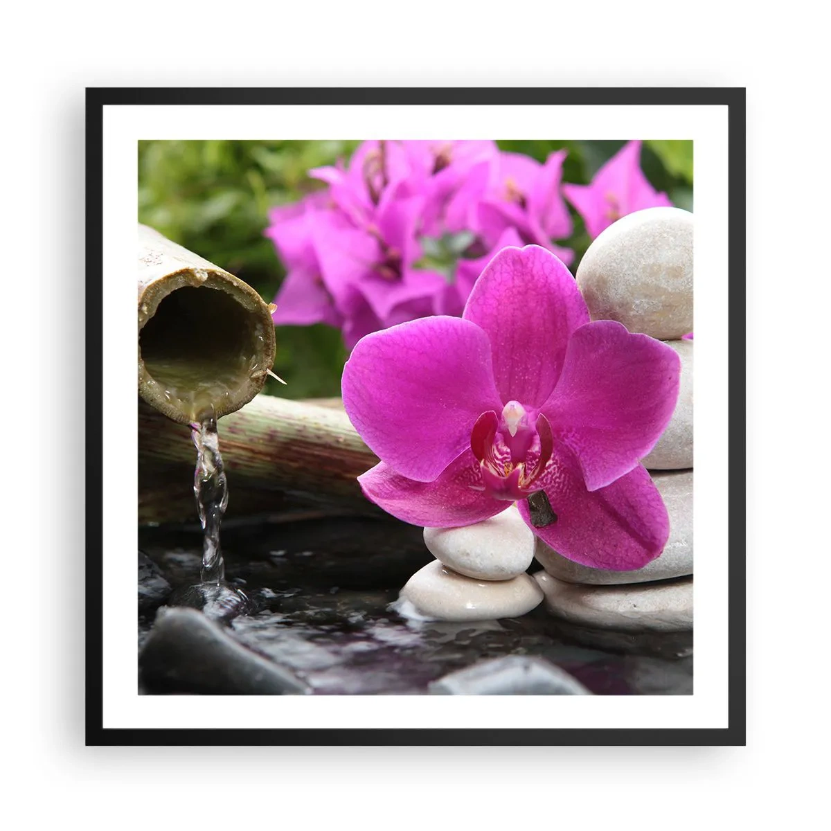 Poszter fehér keretben - Már pihensz - 60x60 cm