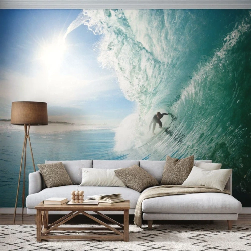 Fotótapéta Premium Sand - Mindig a hullámon - Tájkép, óceán, Szörfös - 100x70 cm