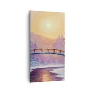 Vászonkép - Négy évszak - tél - 65x120 cm