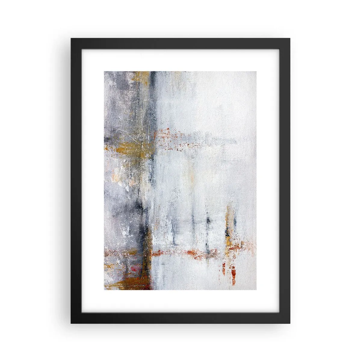 Poszter fehér keretben - A légfüggöny mögött - 30x40 cm