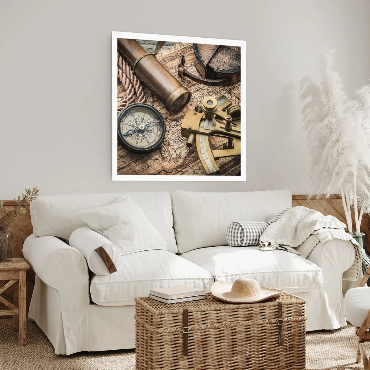 Poszter - Állítson be egy irányt - 50x50 cm