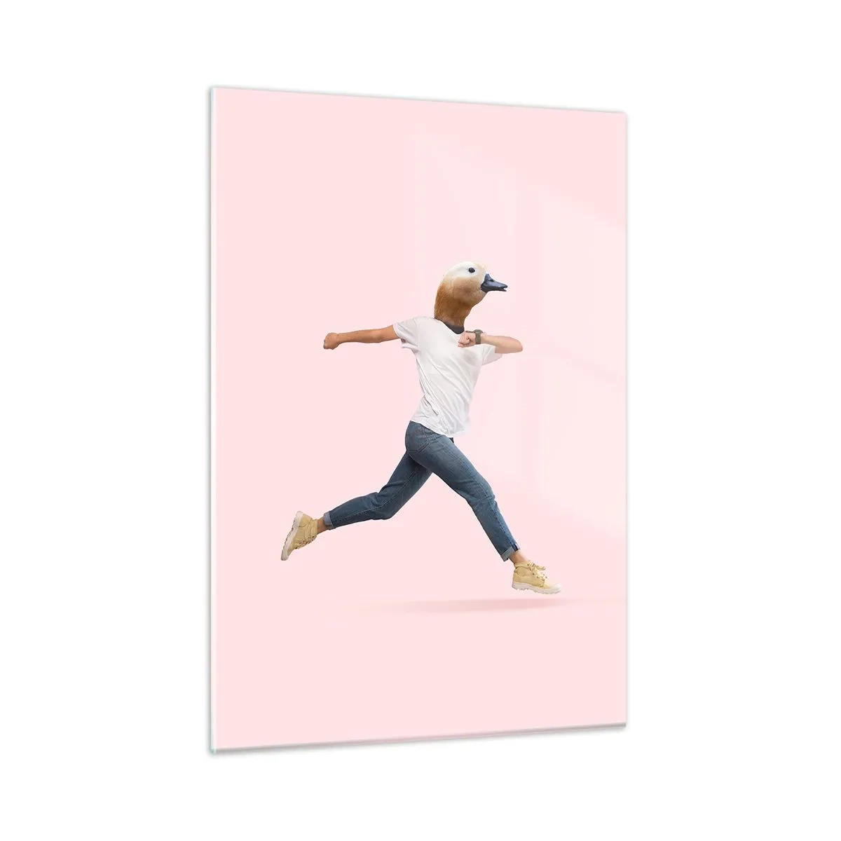 Üveg kép - Egy csipetnyi abszurditás - 50x70 cm