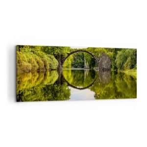 Vászonkép - A két világ találkozásánál - 120x50 cm