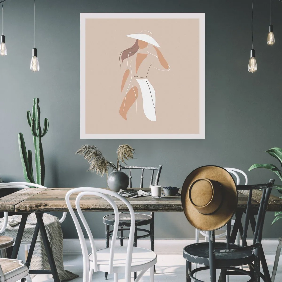 Poszter - A divat egy játék - 30x30 cm