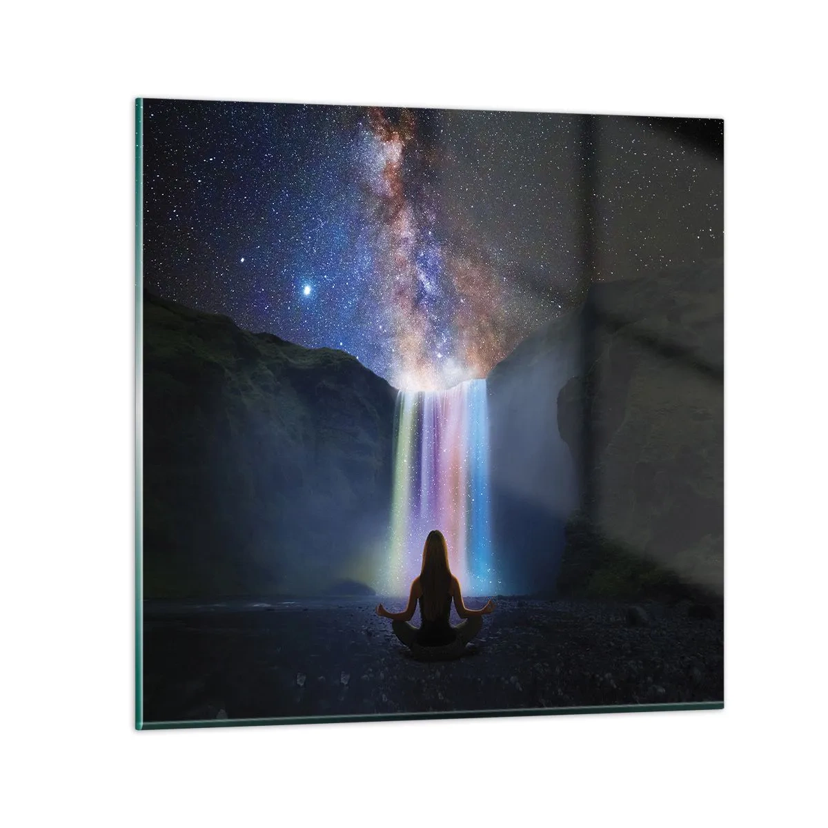 Üveg kép - Abszolút harmónia - 40x40 cm