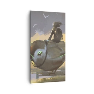 Vászonkép - Egy fantasztikus utazás állomása - 65x120 cm