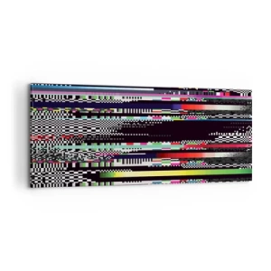 Vászonkép - A valóság kontrollképe - 100x40 cm