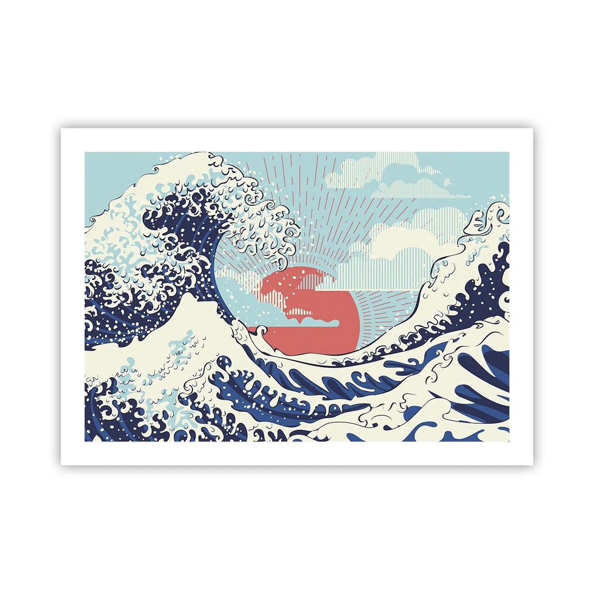 Poszter - Japán inspirációból - 70x50 cm
