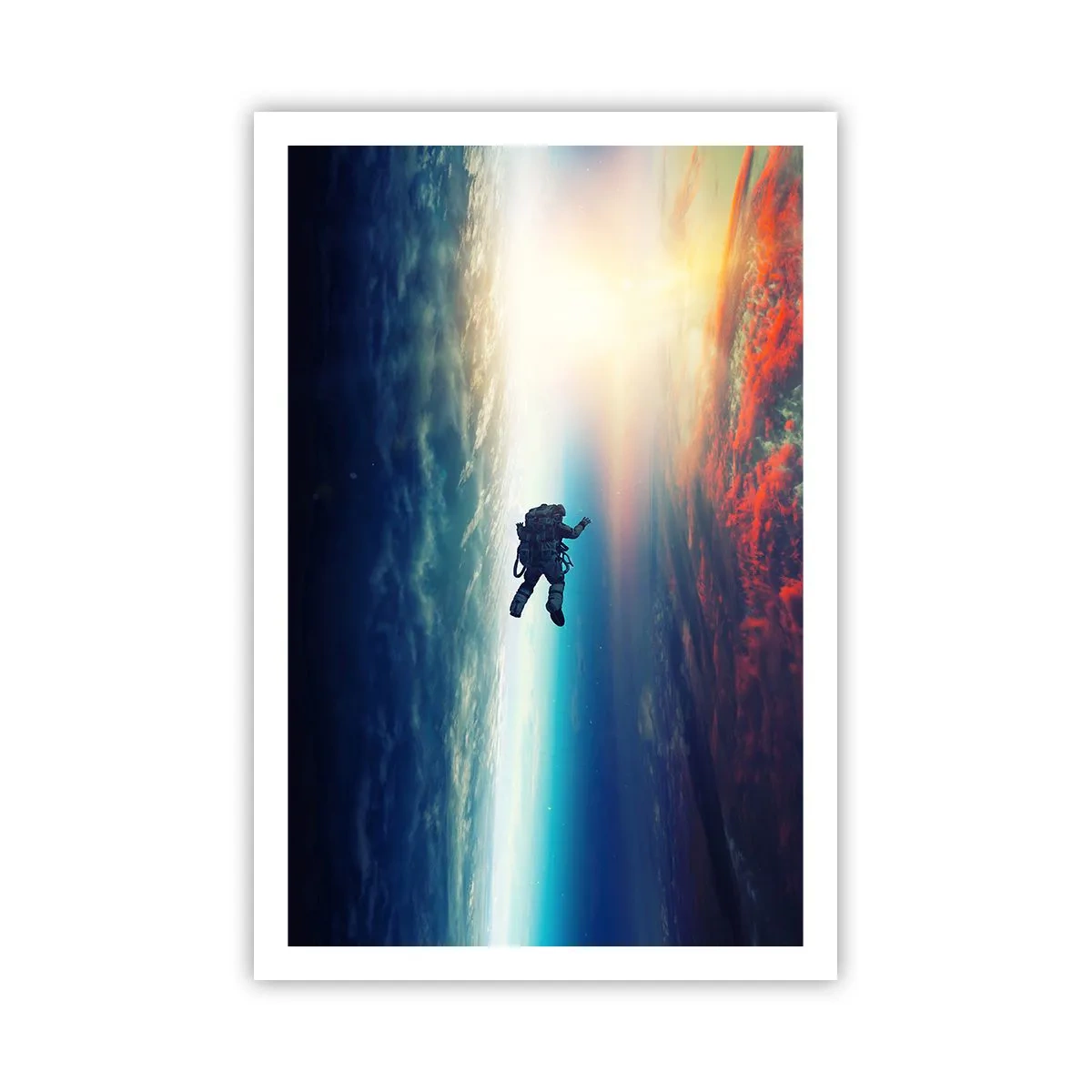 Poszter - Szembenézés az univerzummal - 61x91 cm