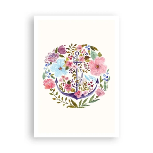 Poszter - Egy tengerész jó éjszakai alvása - 70x100 cm