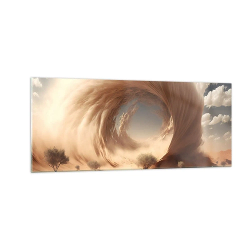 Üveg kép - Megnyílt portált - 100x40 cm