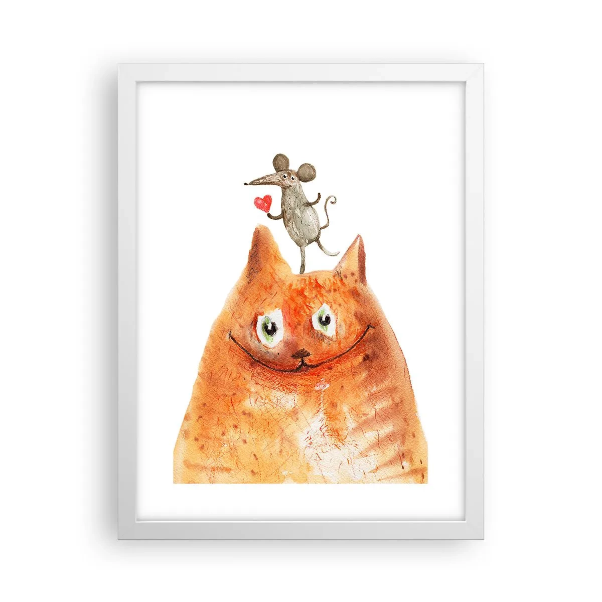 Poszter fekete keretben - A szerelem paradoxonjai - 30x40 cm