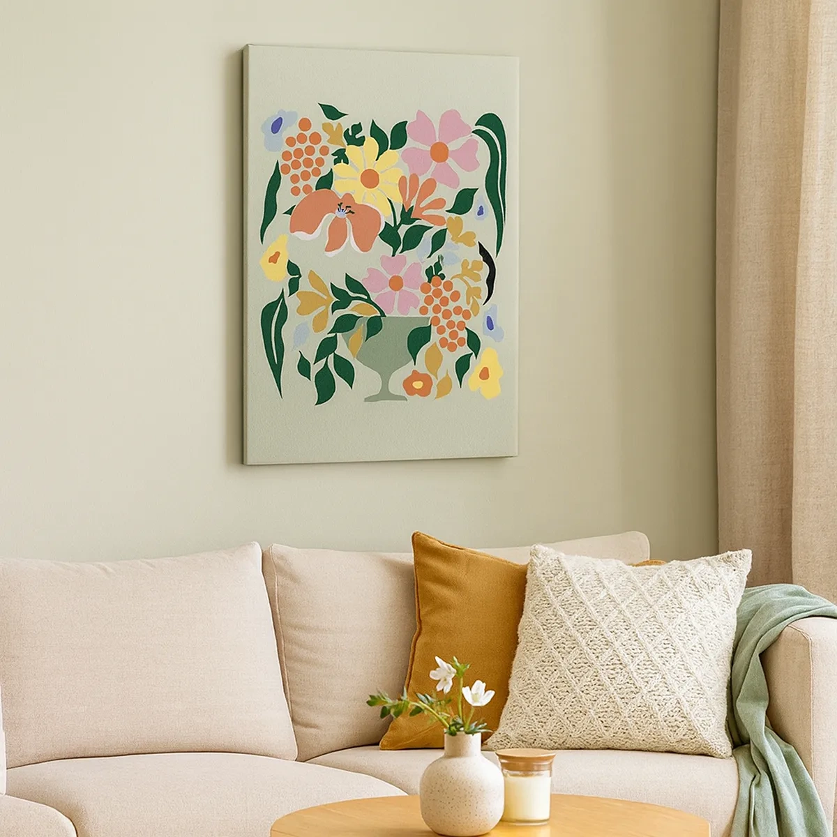 Vászonkép - Egy csokor, mely csordultig van élettel - 50x70 cm