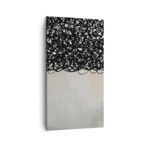 Vászonkép - Egy kavargó absztrakció - 45x80 cm