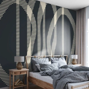 Fotótapéta Standard Eco - Sötétség megtörése kísérlete - Absztrakció, Darab, Modern minta - 400x280 cm