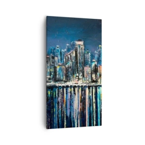 Vászonkép - Lámpák kaszkádja - 55x100 cm