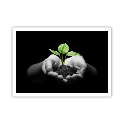 Poszter - Szeretem a természetet, védem azt - 100x70 cm