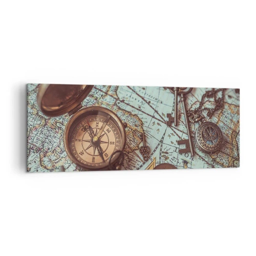 Vászonkép - A kalandvágynak - 140x50 cm