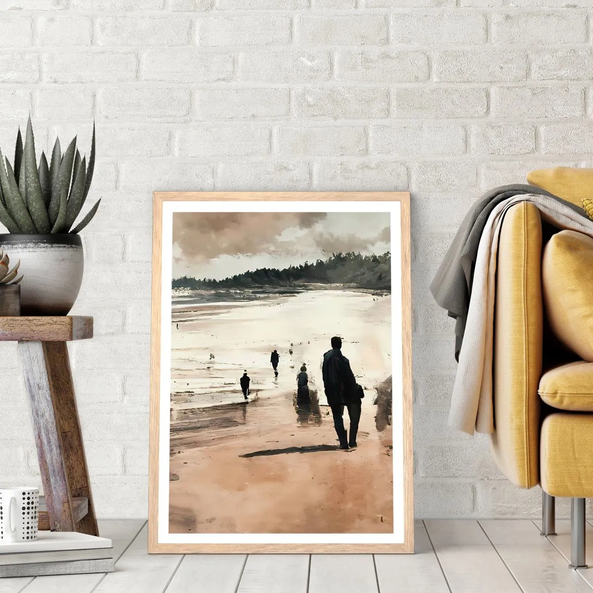 Poszter világos tölgy keretben - Megidézett - 61x91 cm