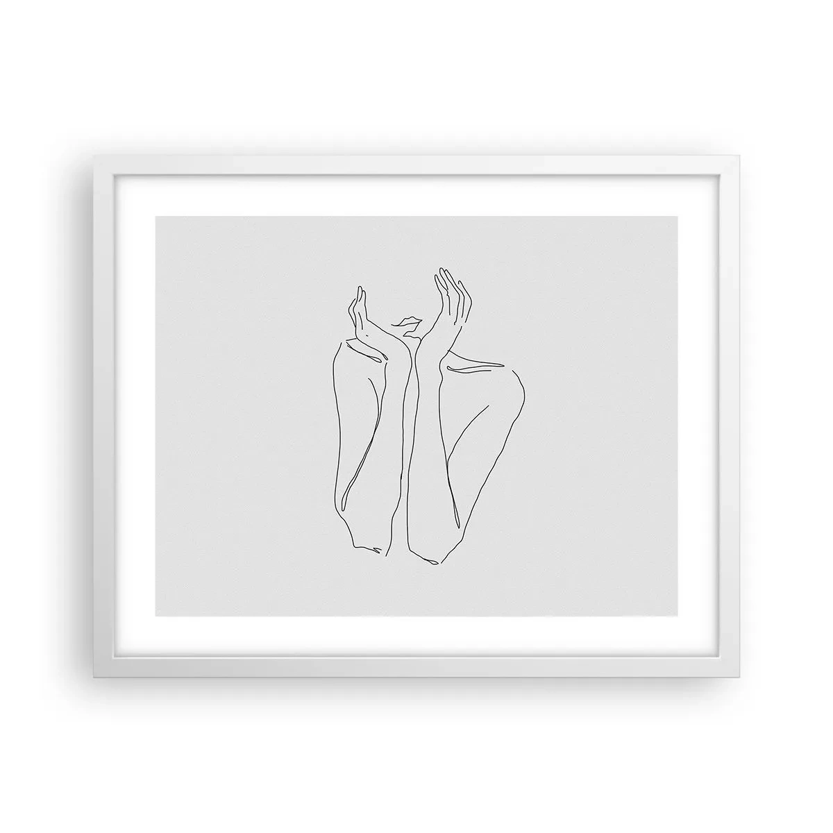 Poszter fekete keretben - Amiről a lányok álmodoznak - 50x40 cm