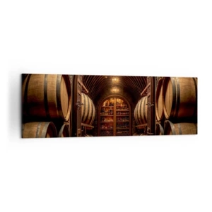 Vászonkép - Hangulatos pince - 160x50 cm