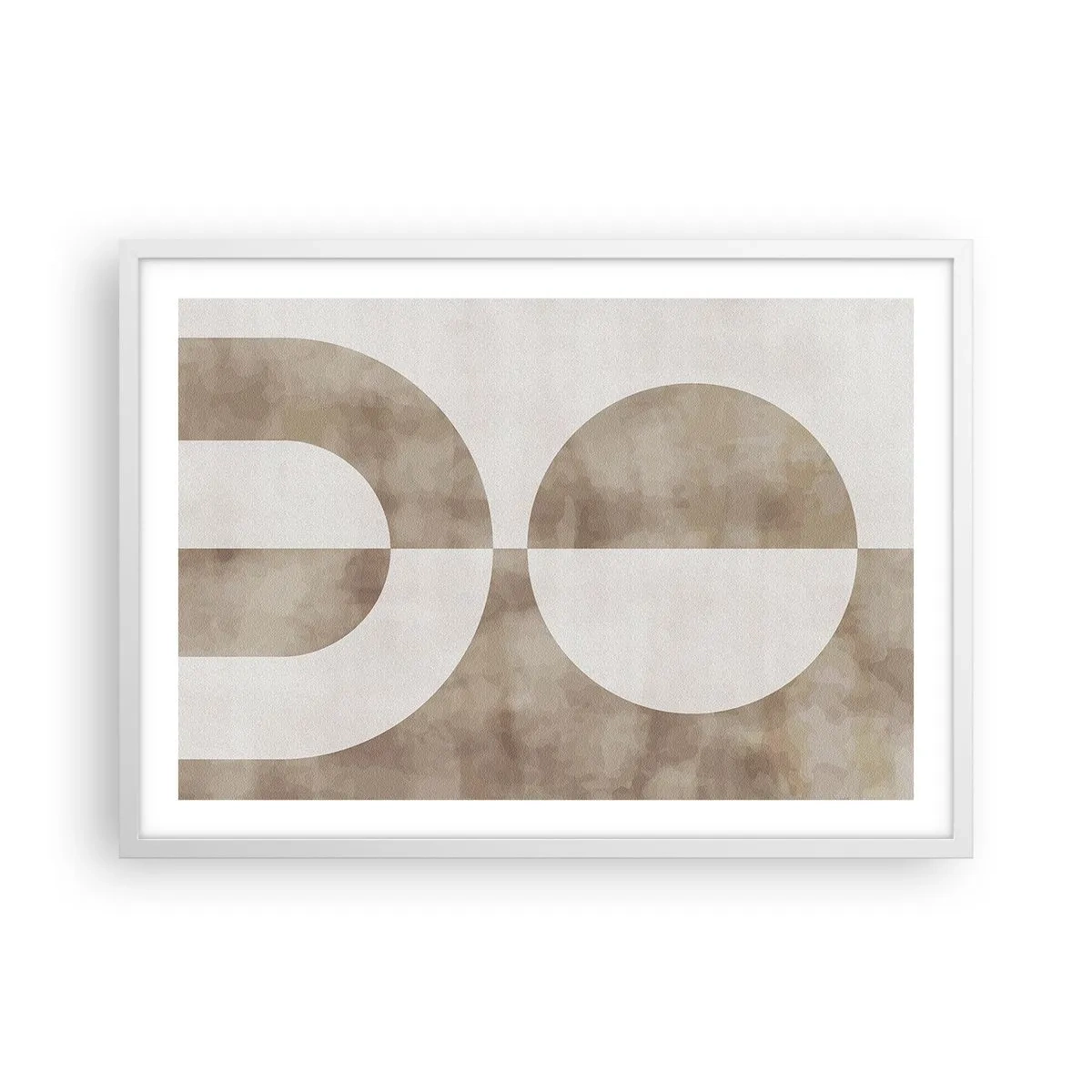 Poszter fekete keretben - Hasonlóságok és különbségek - 70x50 cm