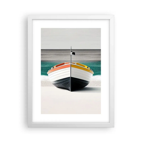 Poszter fekete keretben - A maga helyén - 30x40 cm