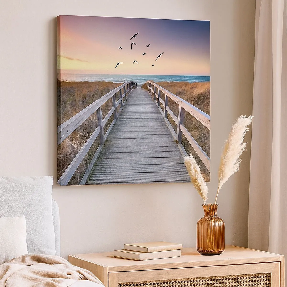 Vászonkép - Repülési tér - 30x30 cm