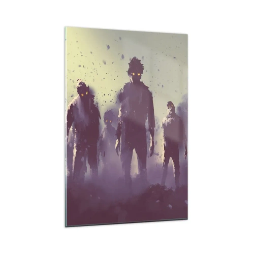 Üveg kép - Figyelj! Jönnek - 80x120 cm